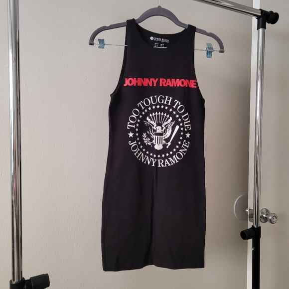 Cinder Block Dresses & Skirts - Cinder Block Johnny Ramone Tank Dress